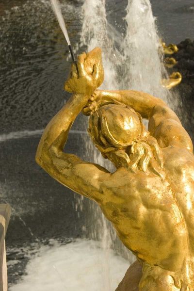 Russia Samson fountain at Peterhof